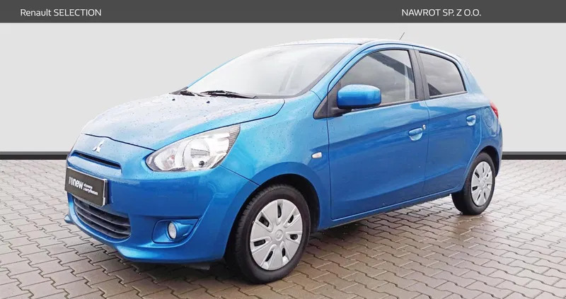 mitsubishi dolnośląskie Mitsubishi Space Star cena 27900 przebieg: 34496, rok produkcji 2014 z Wojkowice